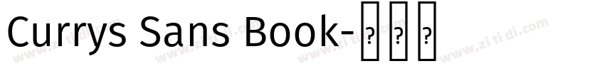 Currys Sans Book字体转换